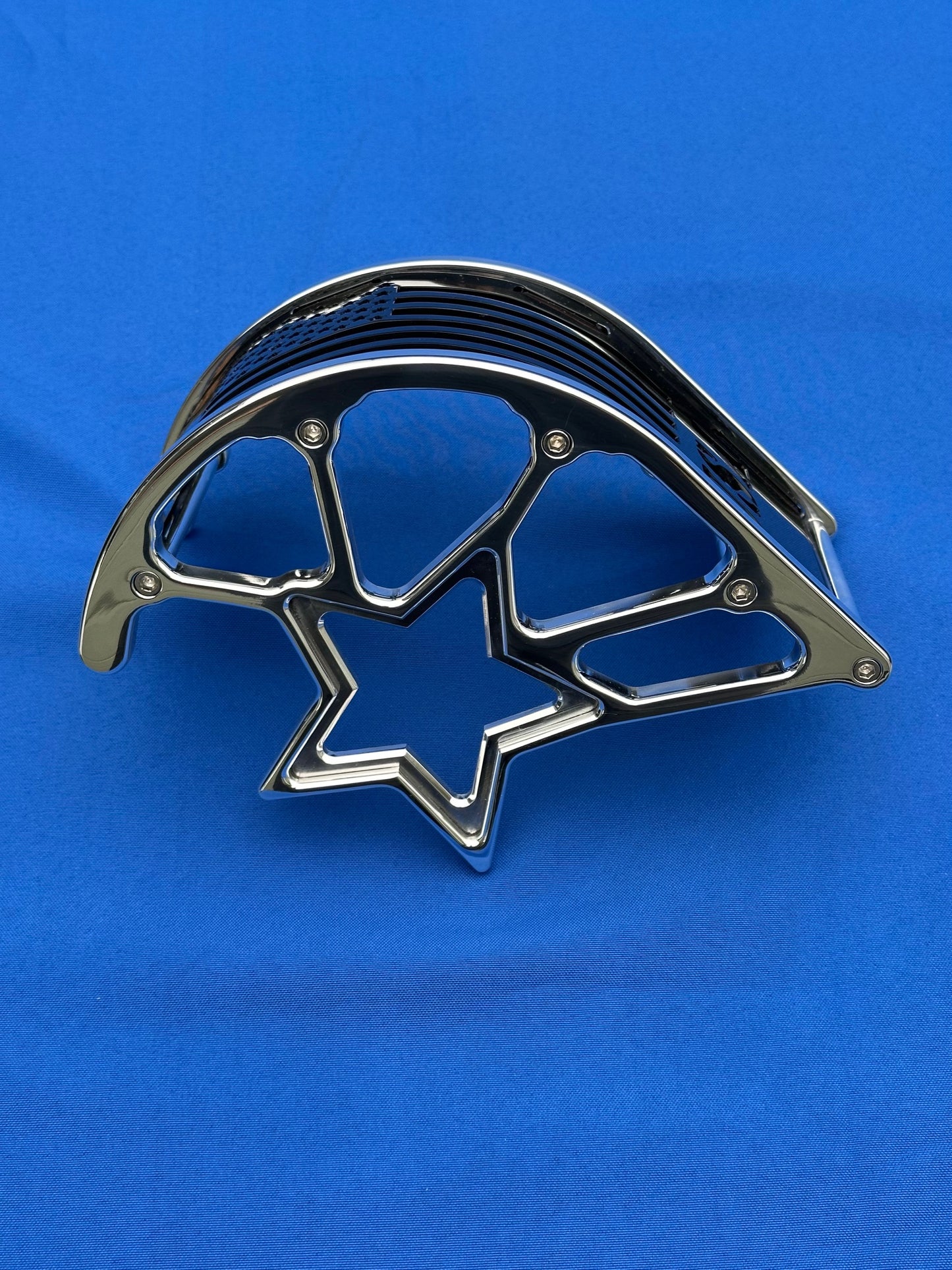 Black FLAG And Polished Blower Belt Guard