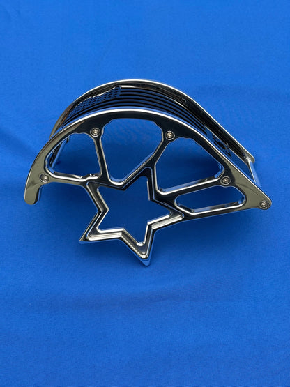 Black FLAG And Polished Blower Belt Guard