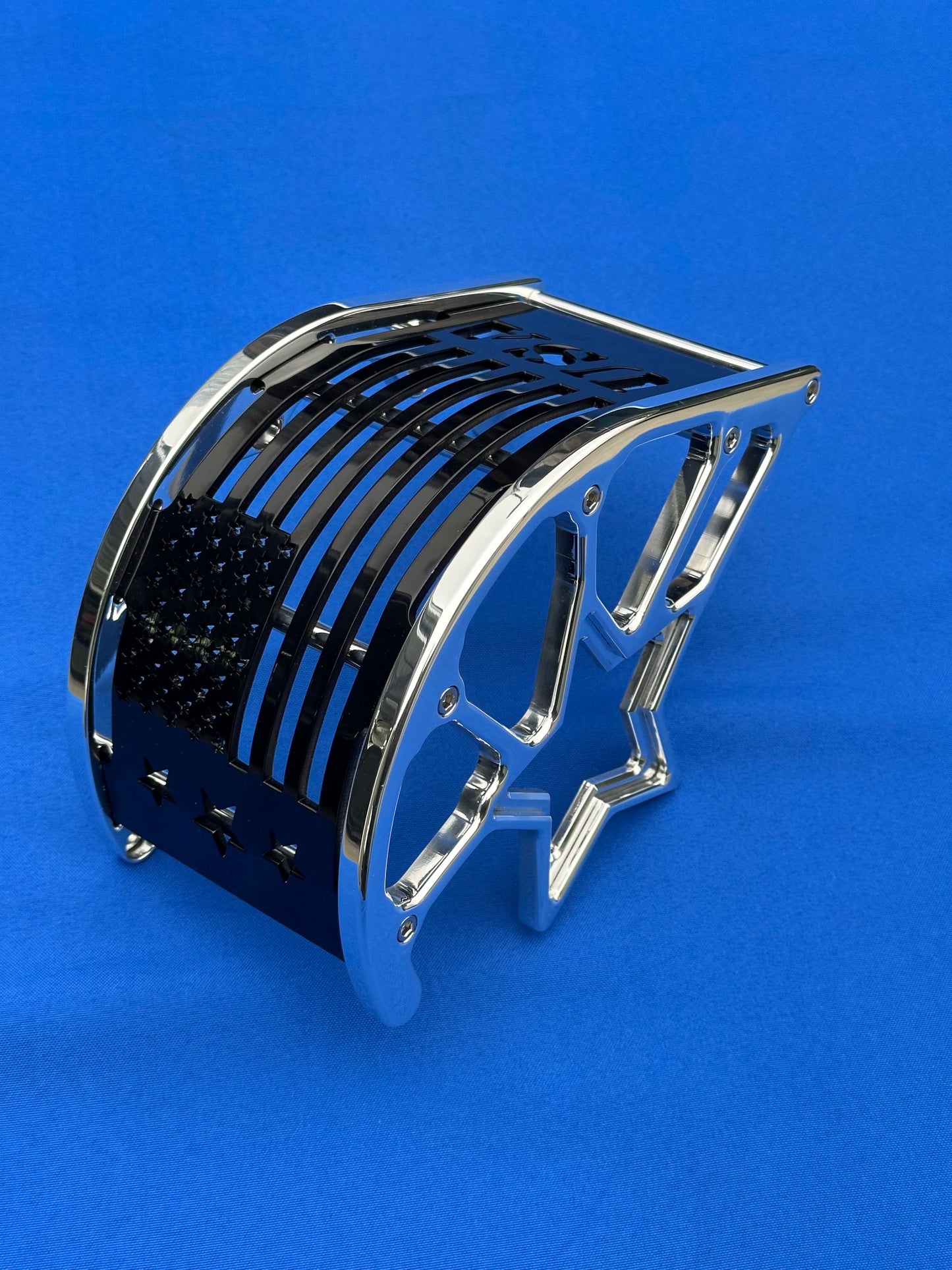 Black FLAG And Polished Blower Belt Guard