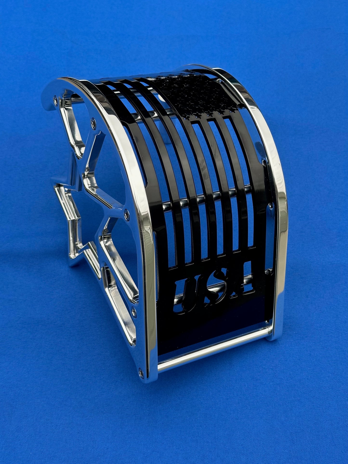 Black FLAG And Polished Blower Belt Guard