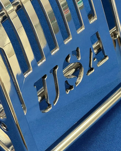 Polished Aluminum Blower Belt Guard