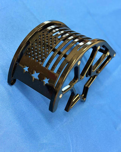 Black Anodized Blower Belt Guard