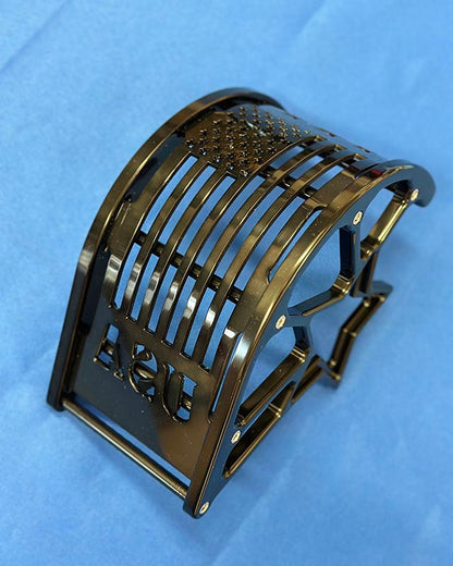 Black Anodized Blower Belt Guard